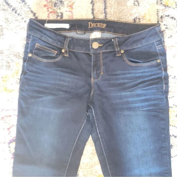 Decree denim Strech legging  sz 9 - Picture 6 of 7
